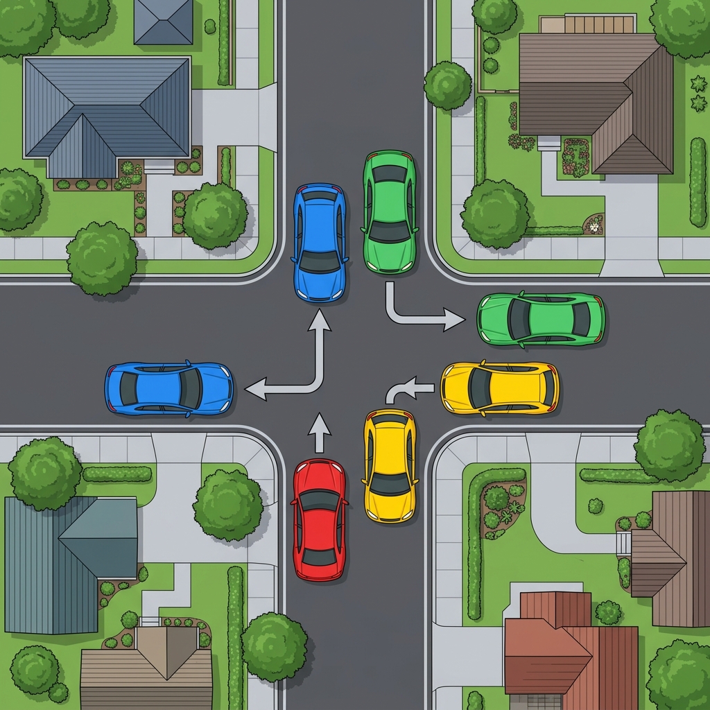 Deadlock — The Four-Way Gridlock