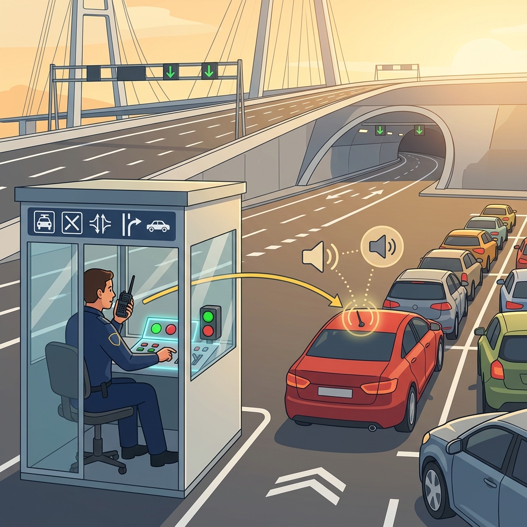 Monitor — The Traffic Controller with a Radio