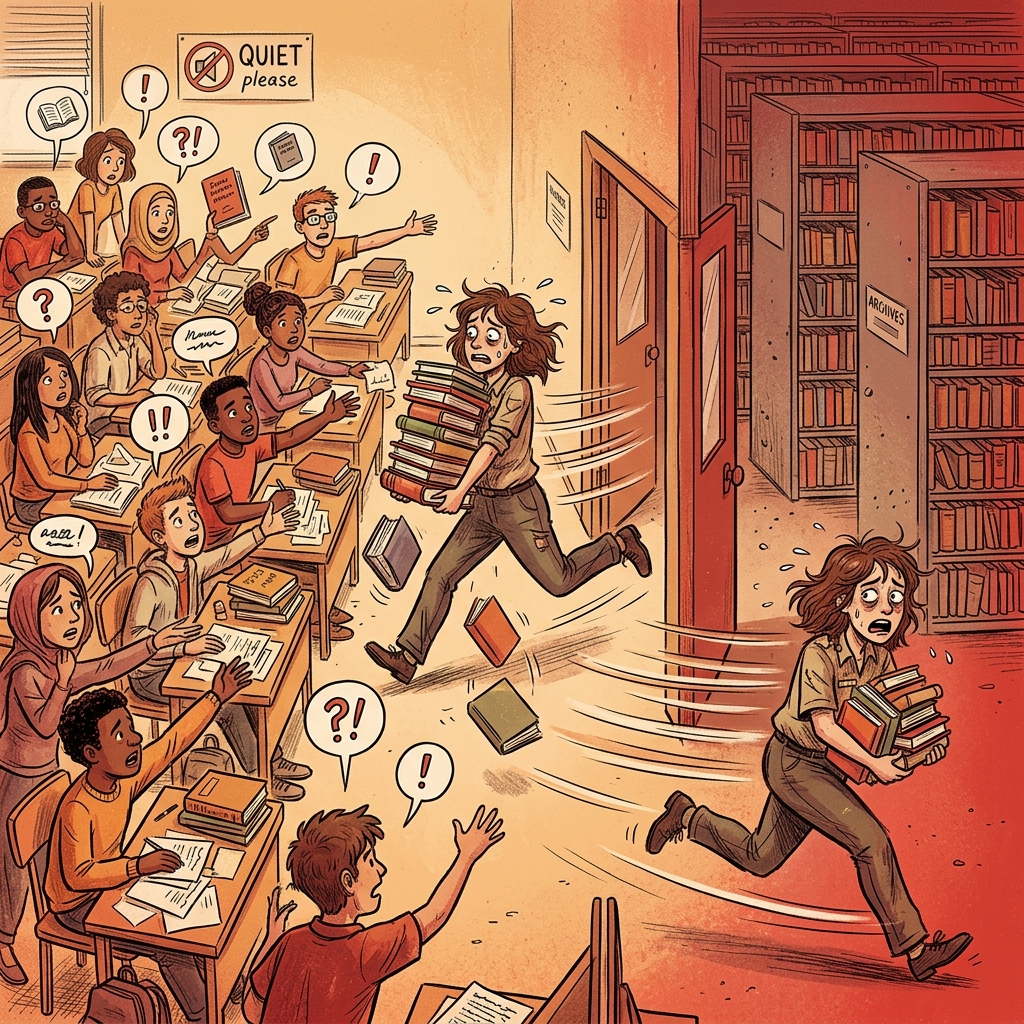 Thrashing — The Overwhelmed Librarian
